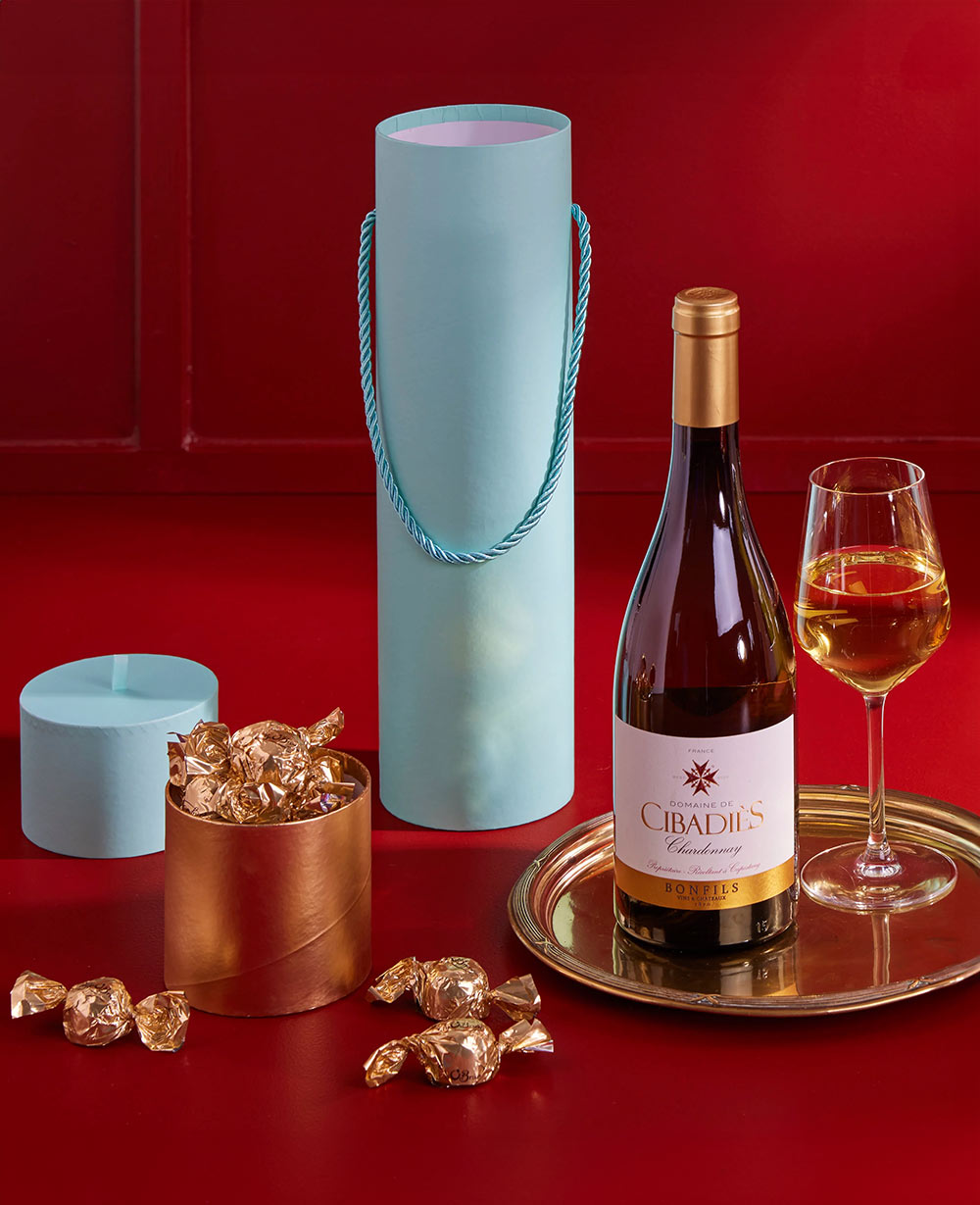 White Wine Stack Gift Set<br/>(Corporate Gifts)