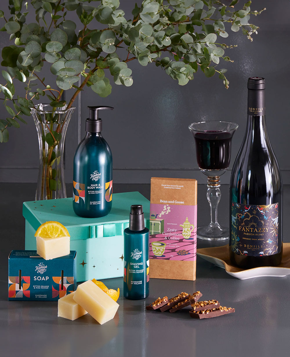 Wine & Wellness Retreat for Him Gift Hamper Wine & Wellness Retreat for Him Gift Hamper